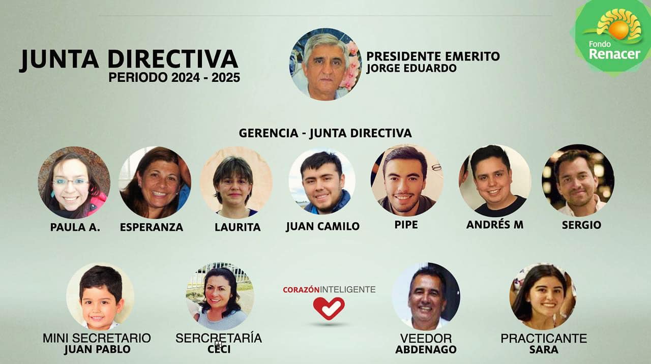 Junta Directiva del Fondo Familiar Renacer